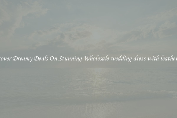 Discover Dreamy Deals On Stunning Wholesale wedding dress with leather belt