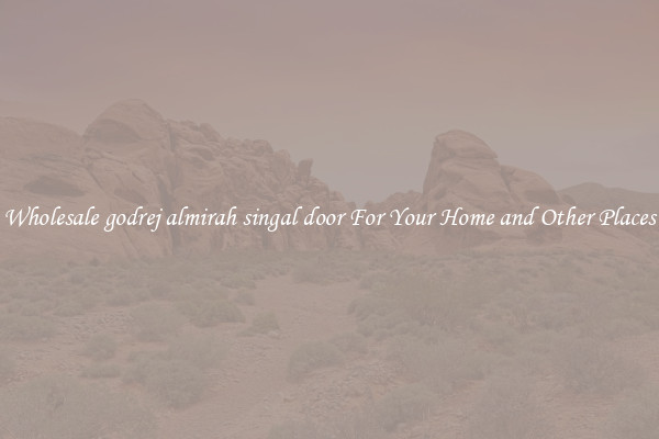Wholesale godrej almirah singal door For Your Home and Other Places