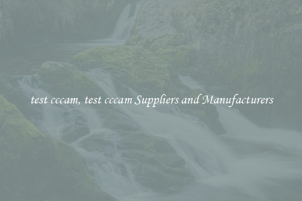 test cccam, test cccam Suppliers and Manufacturers