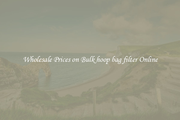 Wholesale Prices on Bulk hoop bag filter Online