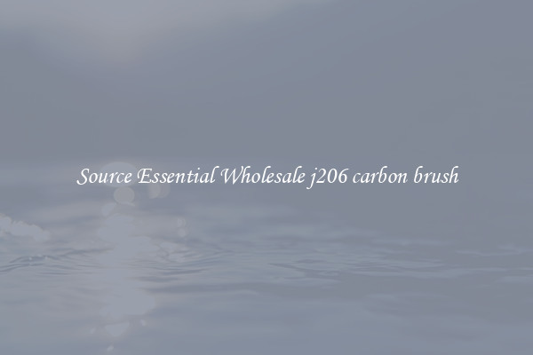 Source Essential Wholesale j206 carbon brush